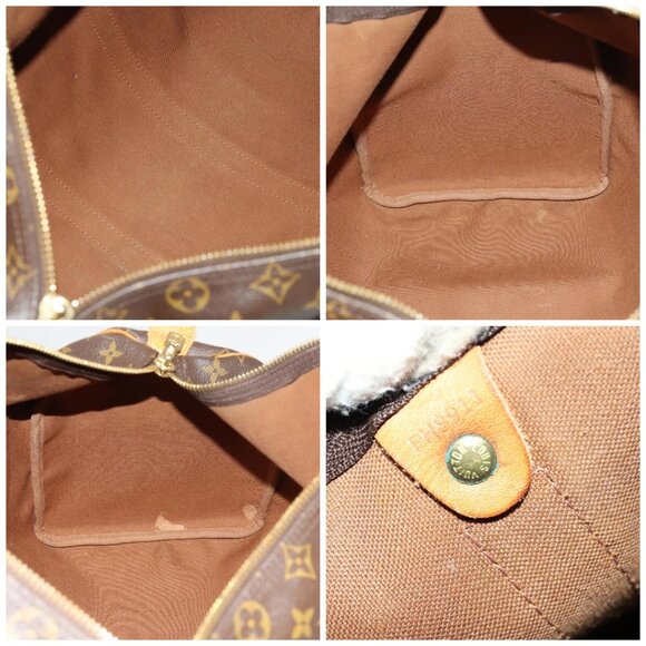 LOUIS VUITTON Monogram Keepall 45 Boston Bag M41428 LV Auth 136776 - Picture 16 of 16